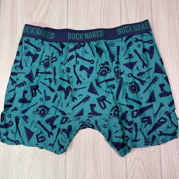 Duluth Trading Co Teal and Navy Boxer Briefs - Picture 2 of 11